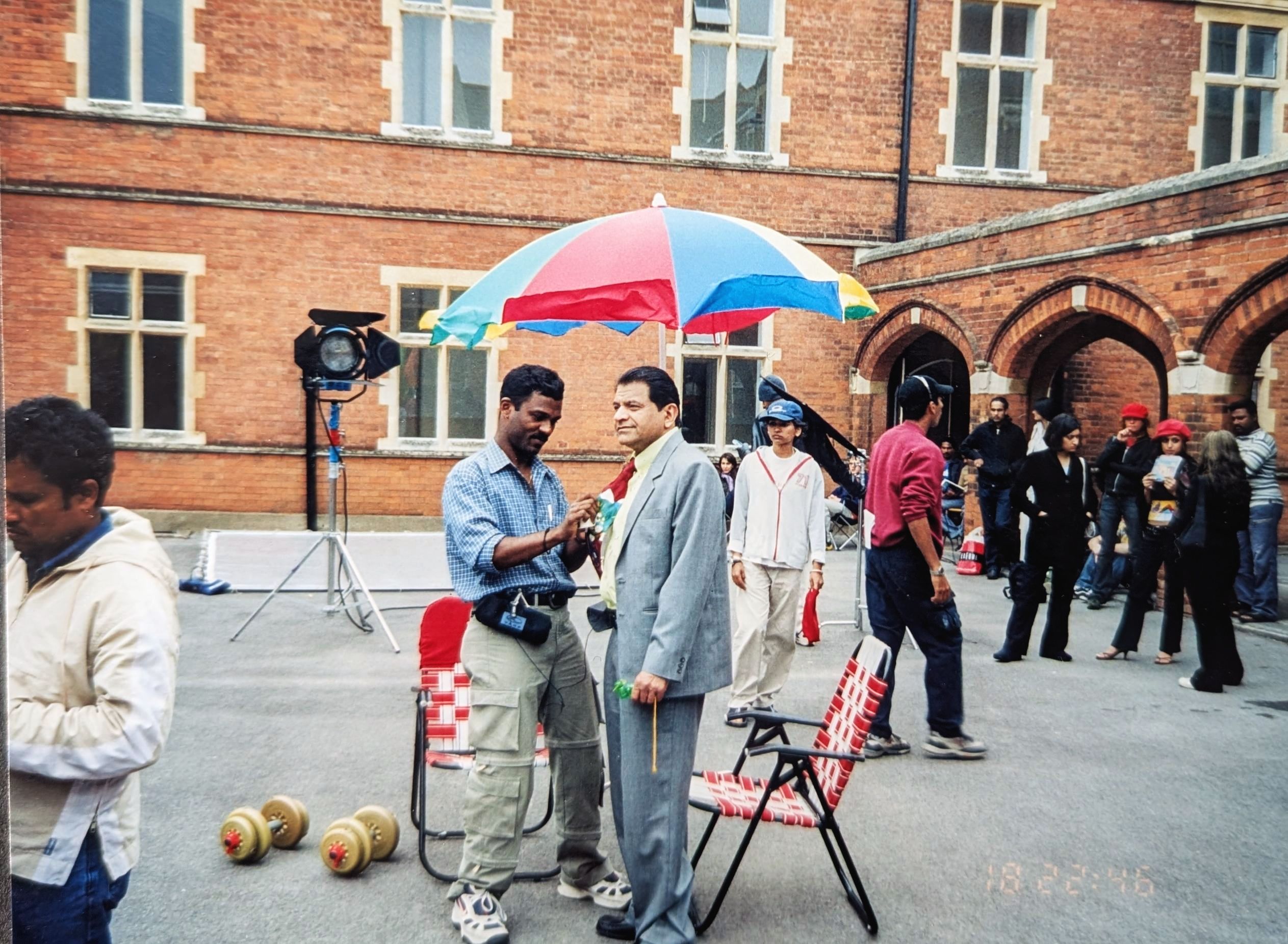 King of Bollywood Film Set