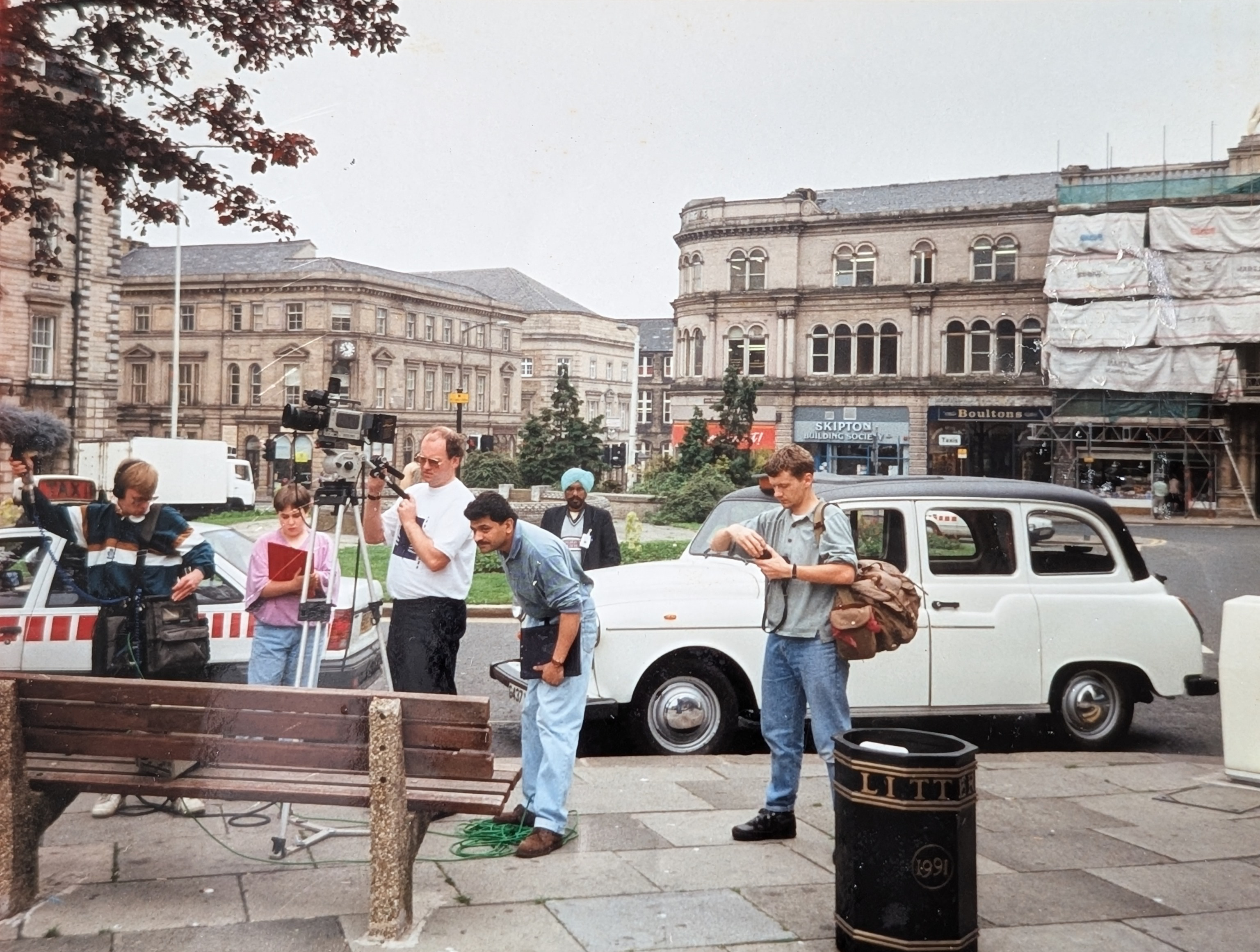 Yusuf Sultan Filming Huddersfield